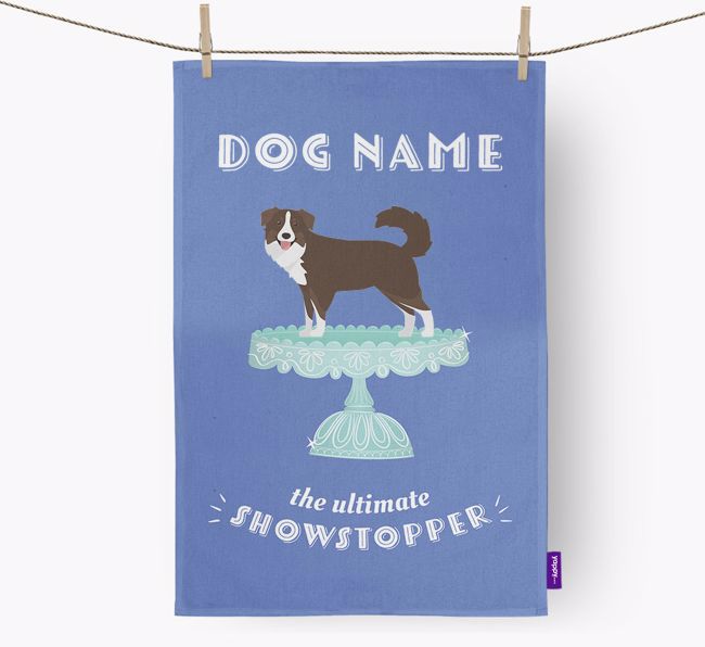 'The Ultimate Showstopper' - Personalised {breedFullName} Tea Towel